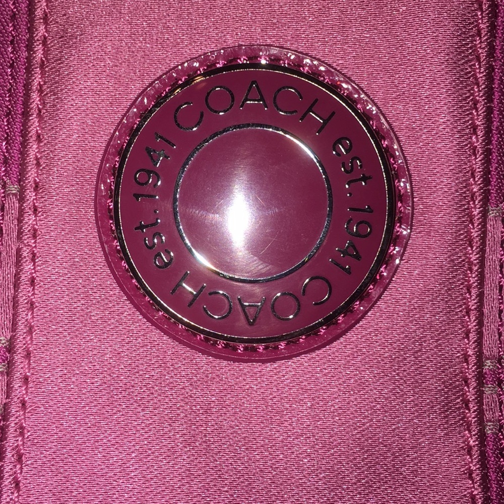 Maroon Coach Purse - Picture 3 of 6